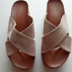 Women's,Slide in Sandal,Beige Color,Pick a S…